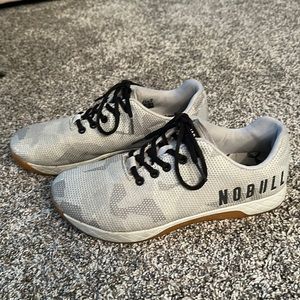 Nobull Project White Camo Trainers